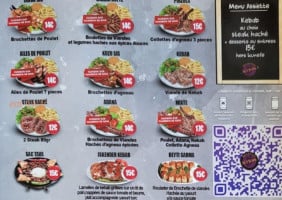 Alaturka Kebab menu