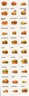 Burger King menu