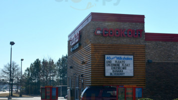 Cook Out outside