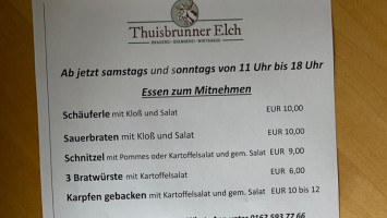 Gasthof Seitz/ Thuisbrunner Elch-bräu/elch-whisky inside