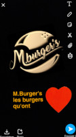 M.burger's food