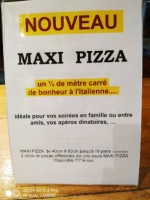 La Pizzathèque menu