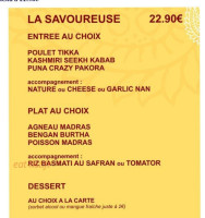 Auberge De La Seine menu