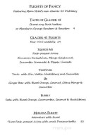 Geiser Grand menu