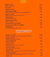 Café De La Ville Chez Garcia menu