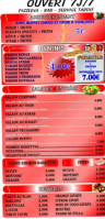 Guney Kebab menu