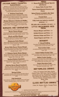 Jackson Ranch Steakhouse menu