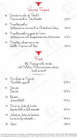 El Torero menu
