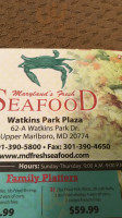Maryland's Fresh Seafood food