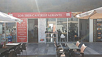 Los Tres Cafe inside