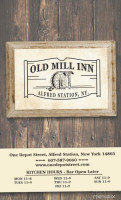Old Mill Inn menu