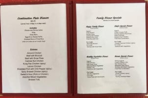 Hunan Chinese menu