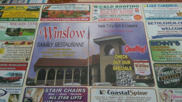 Winslow Family Diner outside