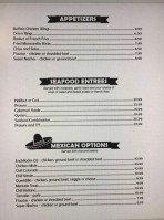 Ocean Air Taqueria Eatery menu