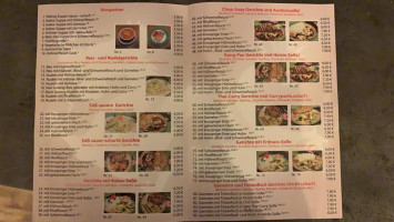 Asia Mekong menu
