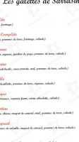 Le Relais Courcellois menu