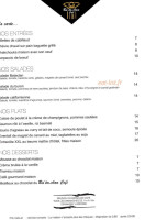 Grand Cafe Bataclan menu