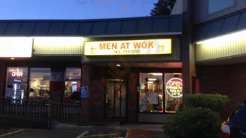 Men At Wok outside