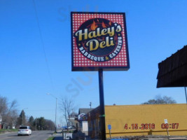 Haley's Diner outside