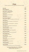 Restaurant zum Mohren menu