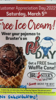 Bruster's Real Ice Cream food