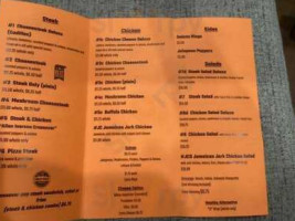 Chilly Willy Cheesesteaks menu