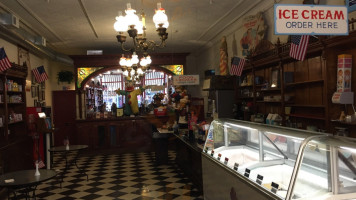 American Old Fashioned Ice Cream Parlor inside