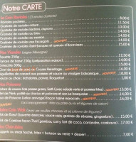 Le Café De La Poste Chez Nico menu