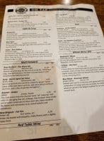 Pints Quarts menu