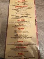 Oakwood Express Smokehouse Grill menu