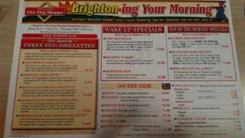 Brighton Hot Dog Shoppes food