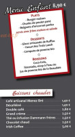 Tartines Et Bouchons menu