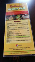 Ruben's Mexican Grill menu