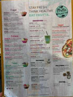 Frutta Bowls menu