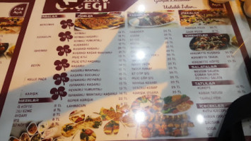 Lezzet çiceği menu