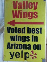Valley Wings food