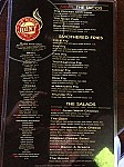 S & B's Burger Joint menu