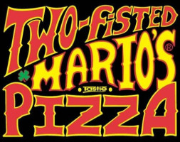 Two-fisted Mario's Pizza food