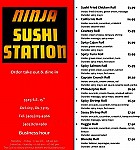 Ninja Sushi, Midwest City menu