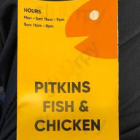 Pitkins Fish Chicken menu