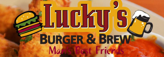 Lucky's Burger Brew food