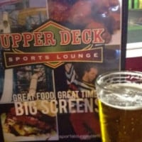 Upper Deck Sports Lounge food