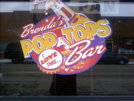 Brenda's Pop-a-tops outside