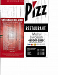 Pizz Contrecoeur menu