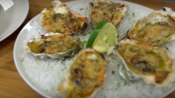 The Fish Peddler At Pacific Oyster food