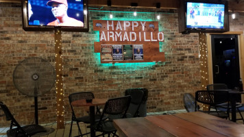 The Happy Armadillo food