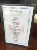 Marios Dockside Grille menu