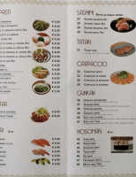 Jun Giapponese menu