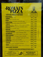 Romain Pizza food