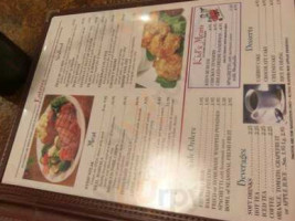 Bagley's Grill menu